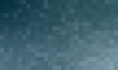 Blue transparent bricks abstract background