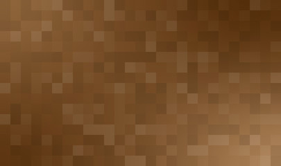Brown transparent bricks abstract background