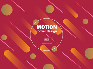 Creative geometric wallpaper. Trendy gradient shapes composition. Eps10 vector.