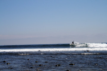 Surfers in Los Angeles