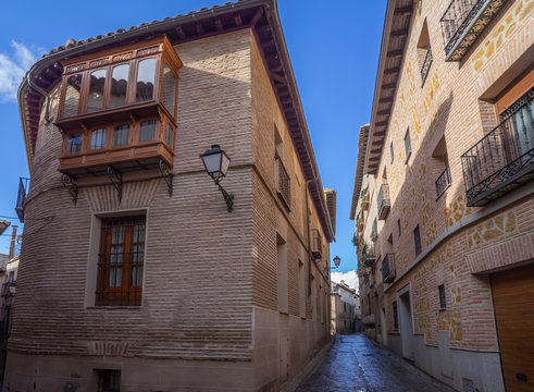 The Jewish quarter of Toledo, Castile-La Mancha, Spain. Neighborhood in which the Jews lived in the Middle Ages, although they were not obliged to live within it.