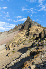 Mount Tielsen close up