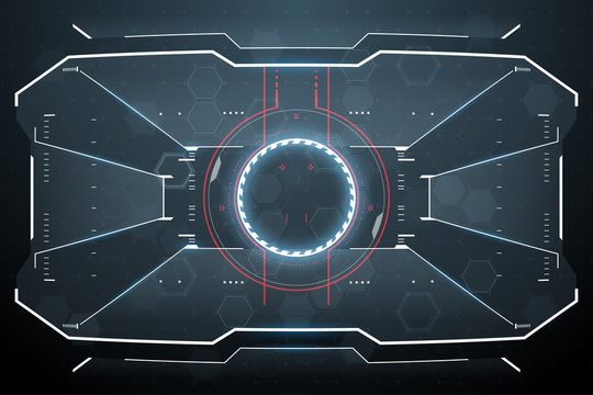 Futuristic virtual screen