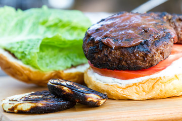 Plant based burger