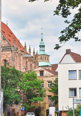Nürnberger Altstadt, Sebalduskirche, Rathausturm