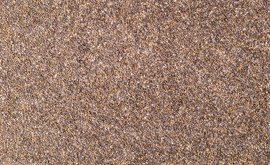 chia seed texture closeup