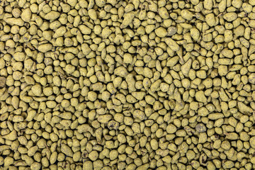 texture of granulated dry ginseng tea