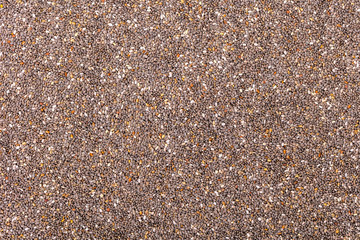 chia seed texture closeup