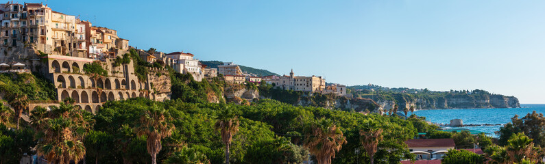 Fototapeta na wymiar Tropea town view, Calabria, Italy