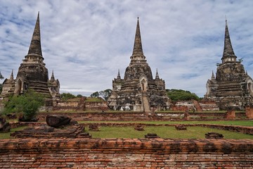 temple in ayutthaya thailand