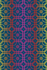 Vector seamless patterns in pastel colors. Endless texture can be used for paper or scrapbooking