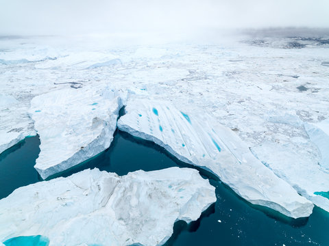 Arctic Glacier in Arctic Ocean, Greenland