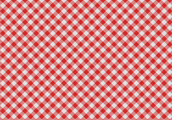 red checkered gingham 