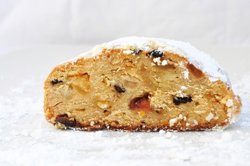 Stollen Christmas Cake