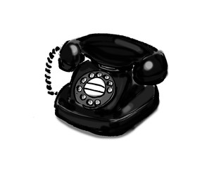 黒電話