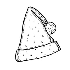 Santa Claus hat illustration