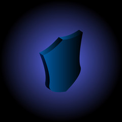 isometric shield