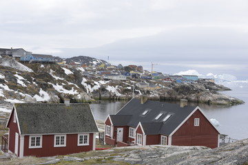 Ilulissat icefjord in Greenland
