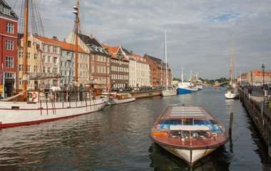 View of Copenhagen at the Sea
