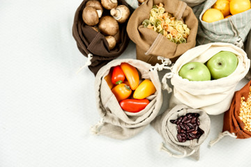 Zero Waste Food Storage Eco Bag Top View