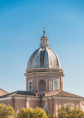 Fototapeta na wymiar Catholic Church in Rome Italy