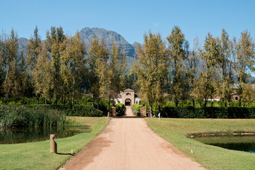 Weingut in Südafrika bei Stellenbosch