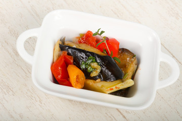Steamed vegetables