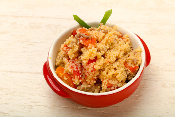 Couscous with meat