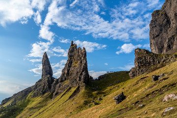 The Old Man Of Storr on the Isle of Skye during sunrise
