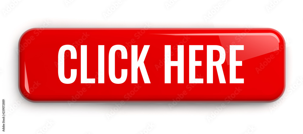 Fototapete click here red rectangle button