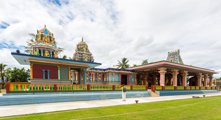 Sri Siva Subramaniya Hindu temple, Nadi, Fiji islands, Melanesia, Oceania, South Pacific Ocean....