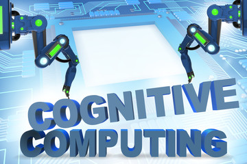 Cognitive computing concept - 3d rendering
