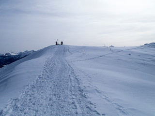 Winter trail Obergschwend, Wertacher Hoernle