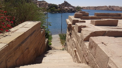 Aswan, Assuan, Świątynia Izydy, Wyspa File © Artur