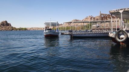 Aswan, Assuan, Świątynia Izydy, Wyspa File © Artur