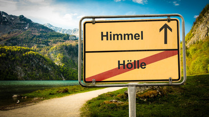 Schild 379 - Himmel