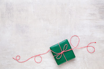 Merry Christmas and Happy Holidays greeting card.