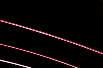 pink curved diagonal
