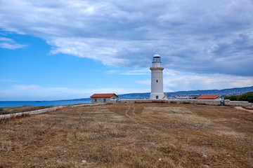 Fototapeta na wymiar Cyprus. Pathos. Archaeological Park. Lighthouse