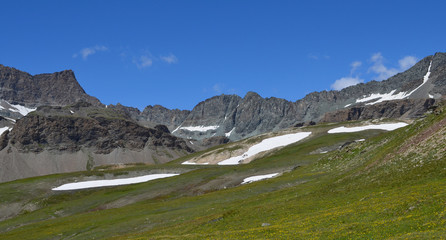 La randonn&eacute;e : sentier balcon du Carro Vanoise Alpes