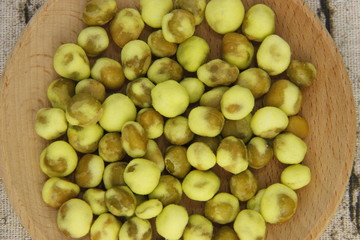 Petits pois wasabi