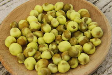 Petits pois wasabi