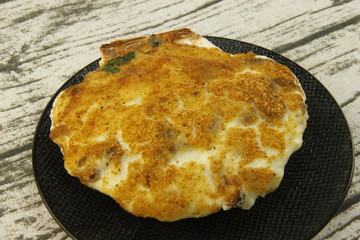 Coquille Saint Jacques gratinée