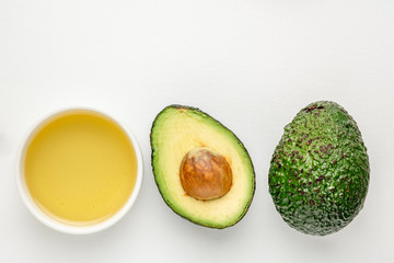 avocado oil and fruit