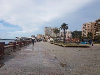 City view of Durres, Albania