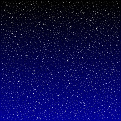 Stars night sky.