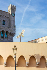 Prince's Palace of Monaco in Monaco-Ville