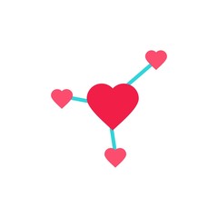 hearts love vector. Doodle heart loves. Loves heart.