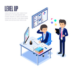 Work to achieve the goals of the company. Level up digital skill. Employees must develop their own skills regularly.