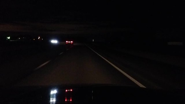 conduire de nuit
